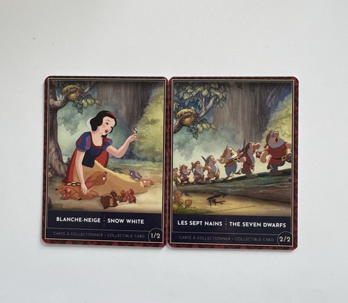 Cartes disney blanche neige - disney,