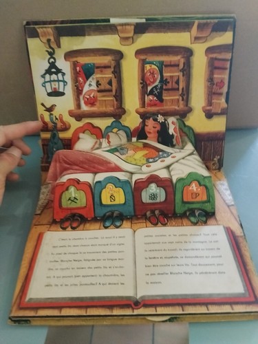 Album popup blanche - popup, neige